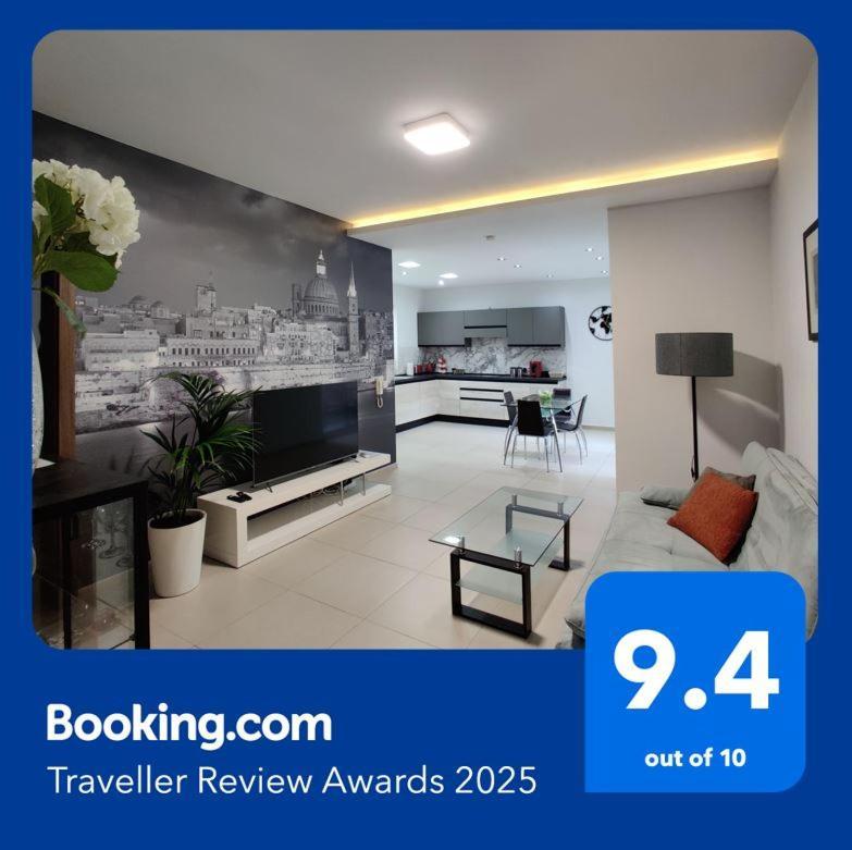 Depiro Point Deluxe - Modern, Designer Apartment 2 Minutes Away From Popular Sliema Seafront Exteriör bild
